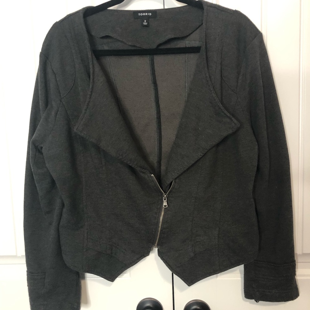 Gray Torrid jacket
